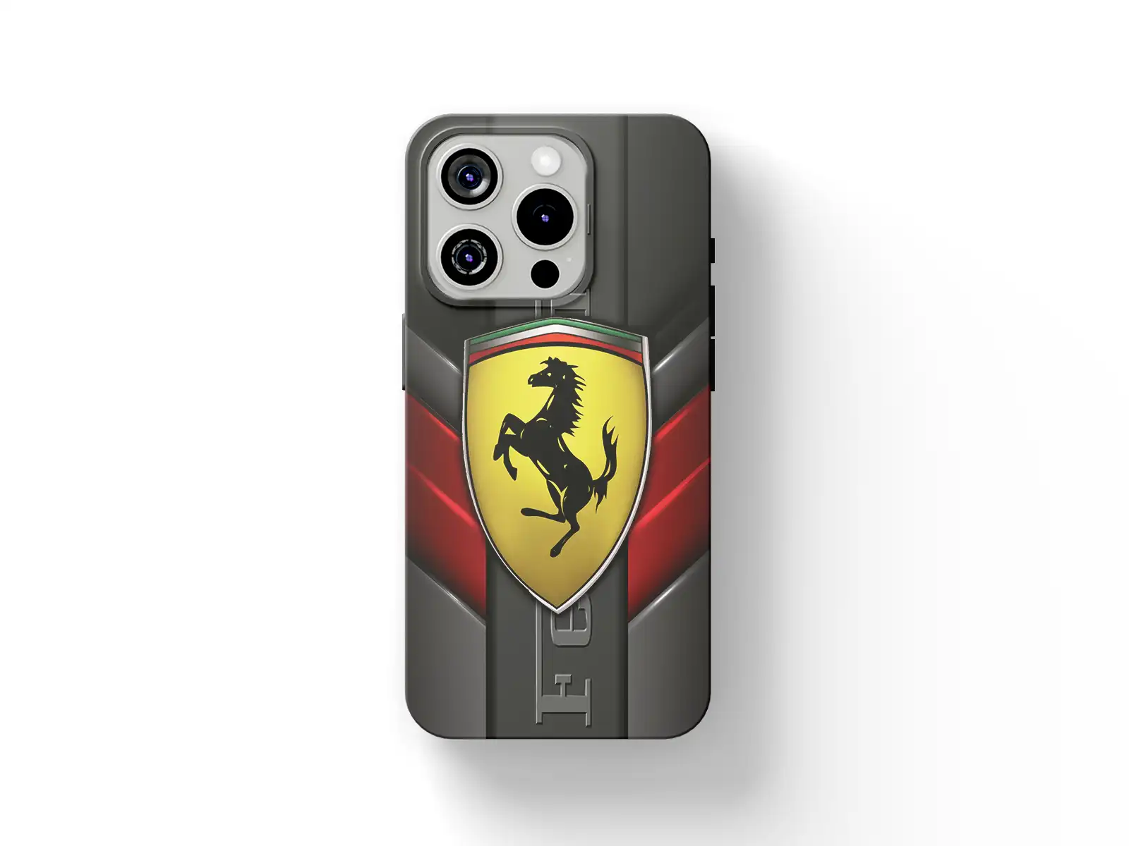 Ferrari Cover Silicone Telefono Look da Corsa Drift